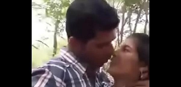  Cute Indian lover having sex at park